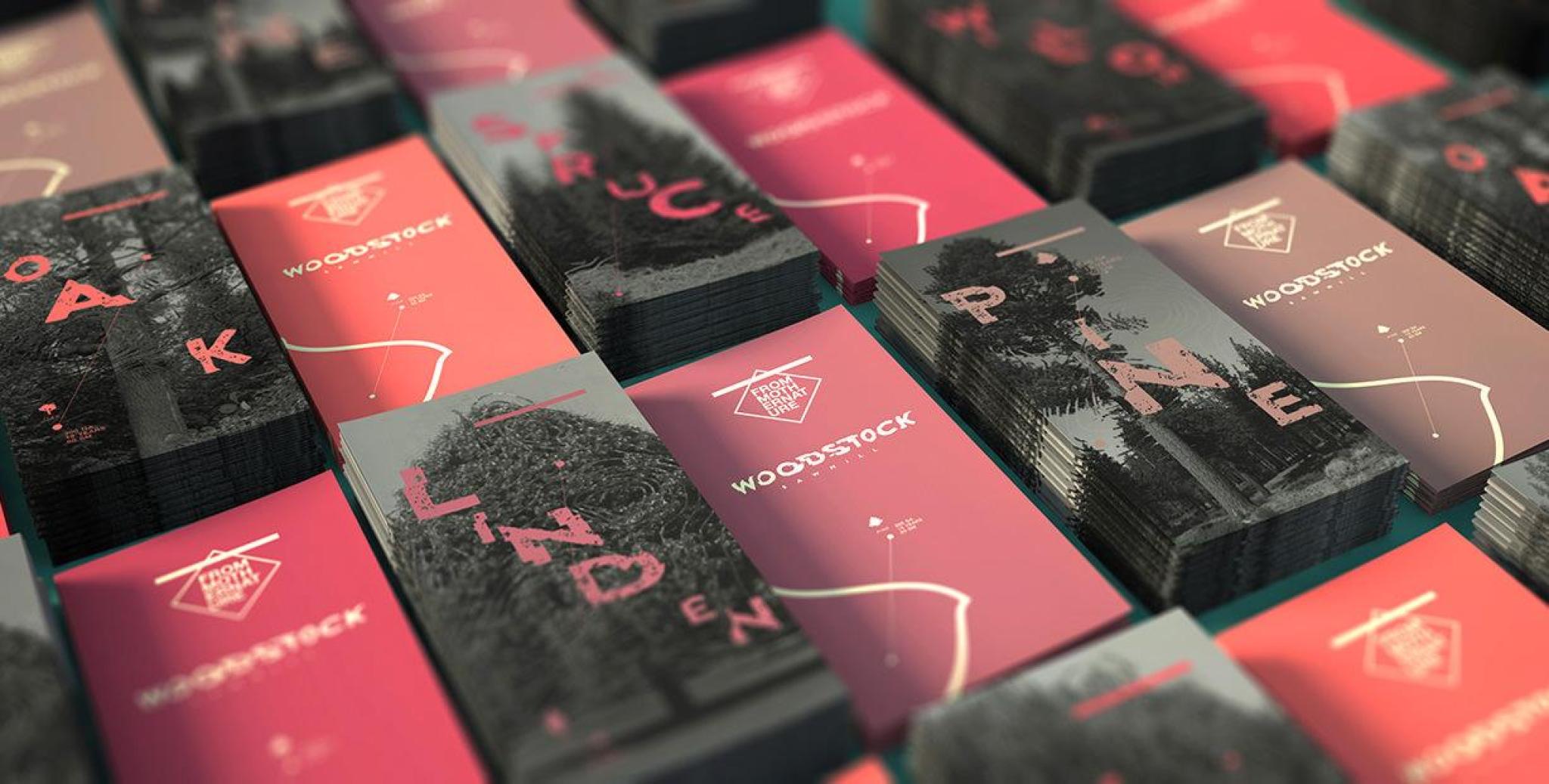 Woodstock Sawmill Brand by Tough Slate Design