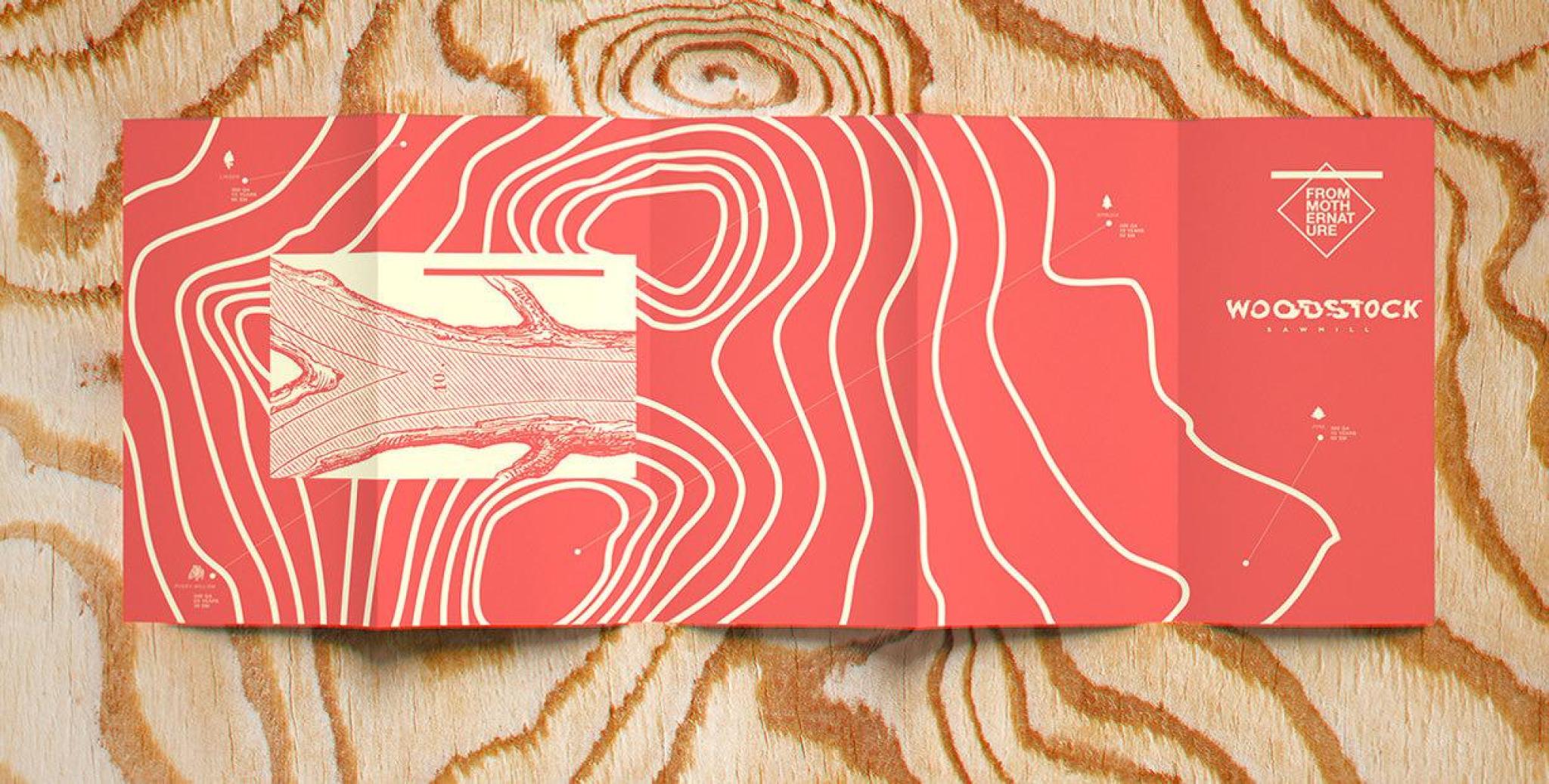 Woodstock Sawmill Brand by Tough Slate Design