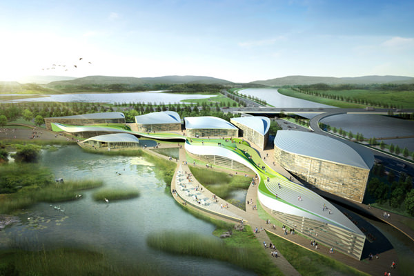 Suncheon International Wetlands Center by Gansam Architects