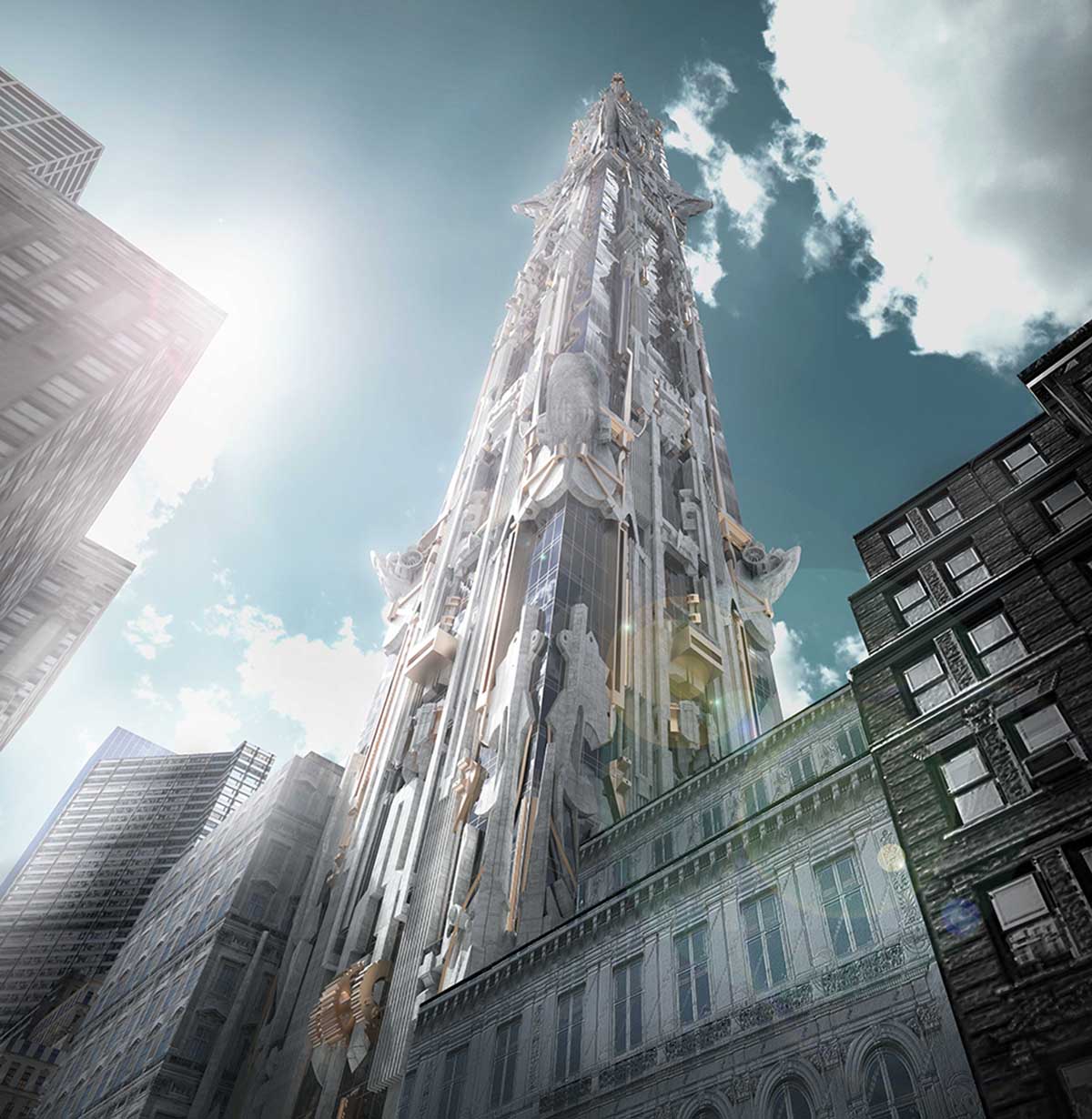 Skyscraper for NYC’s Billionaire Row by Mark Foster Gage